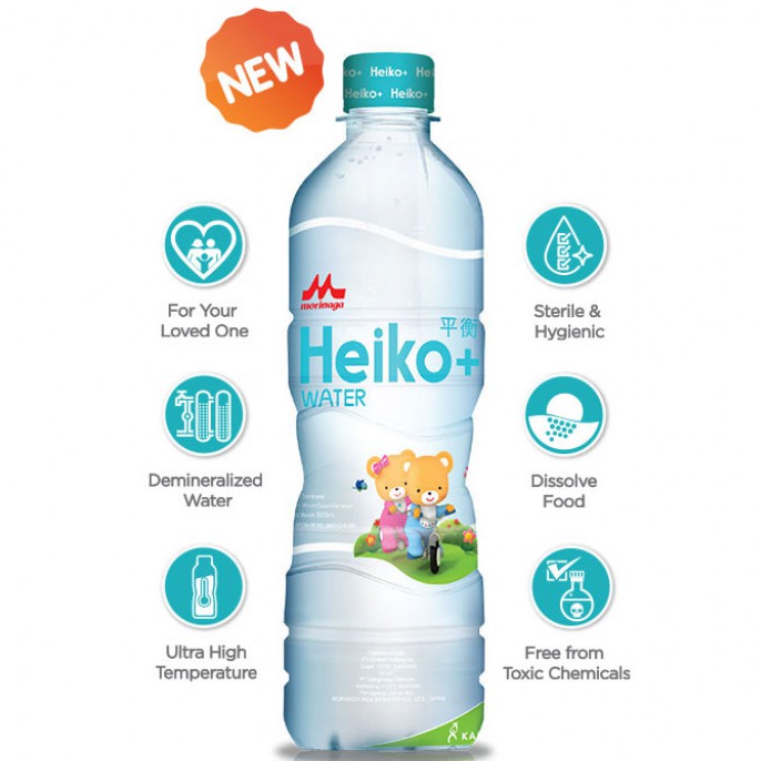 Morinaga Heiko Water 500ml