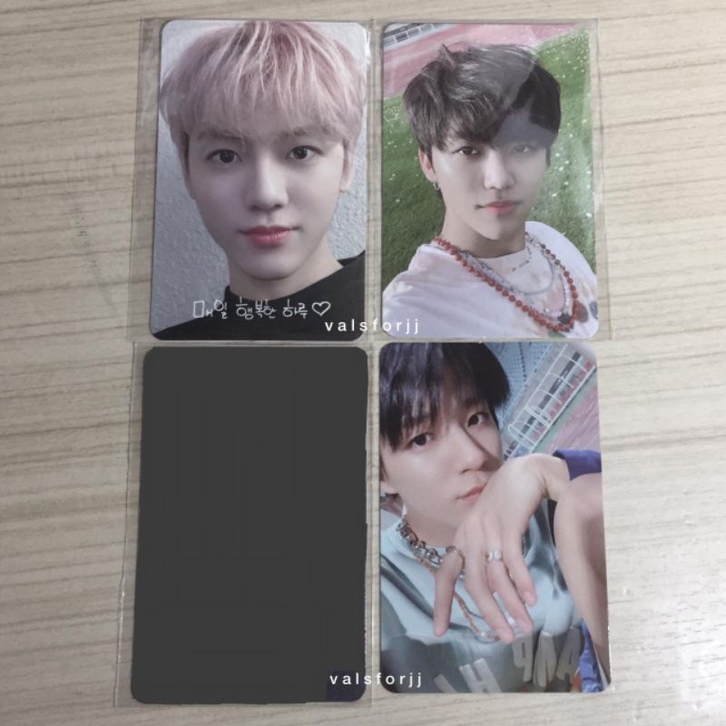 [take all only] jaemin winter fanmeet wfm heart sign jeno jaemin hello ver hellfut