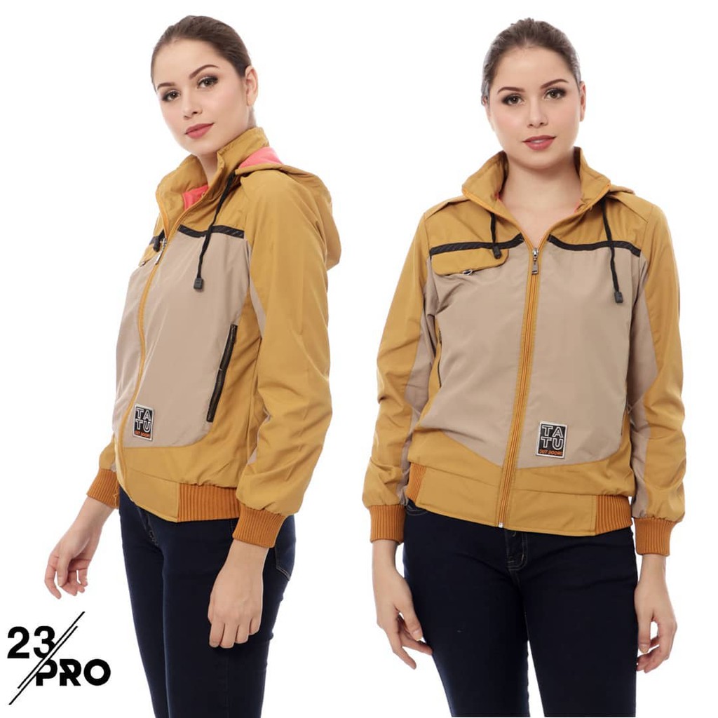 AELIN JAKET PARASUT WANITA / Jaket Parasut Wanita / Jaket Wanita / Jaket Parasut Taslan