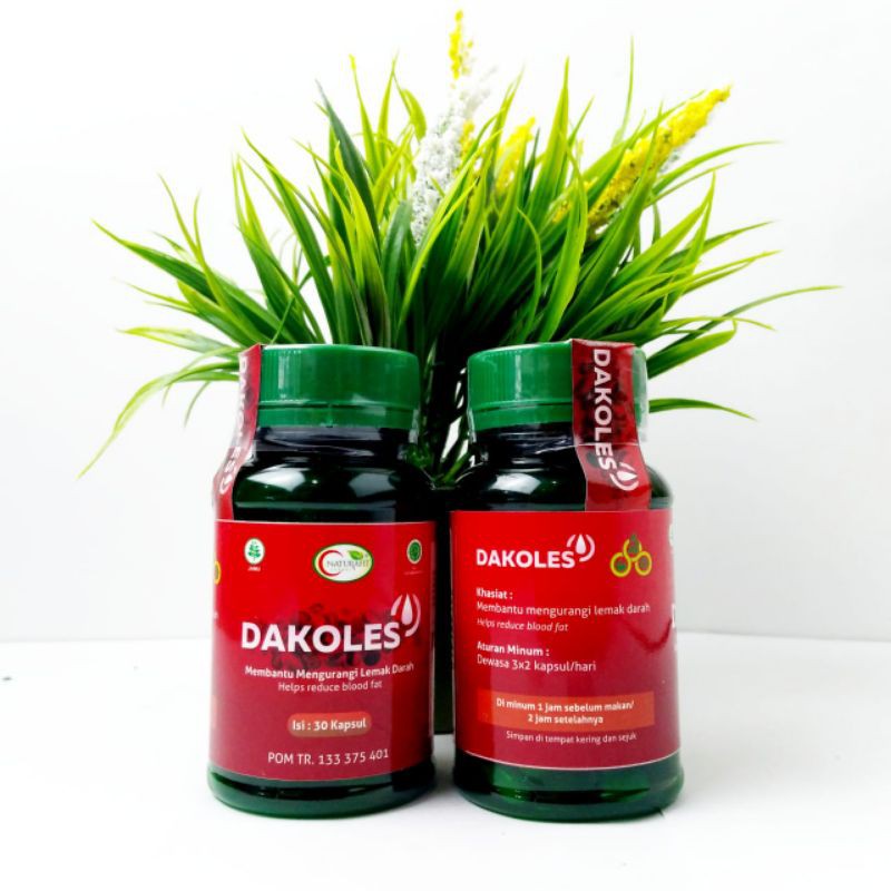 

dakoles NATURAFIT original 60 kapsul menurunkan kolesterol darah