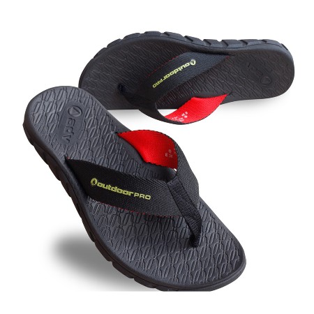 Sandal Outdoor Pro Helios Black, Sandal Gunung Japit , Grosir Sandal gunung Murah , Sandal pria