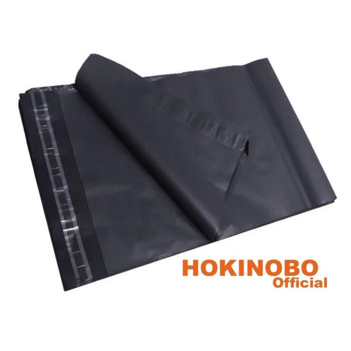

Polymailer Import Premium Ready Per 100pcs [Lem Kuat] Plastik Online - 50 x 60, Hitam