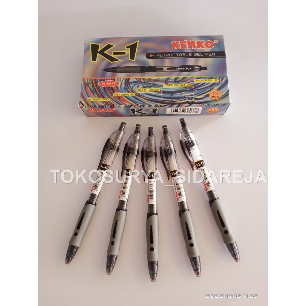 

PULPEN KENKO K-1 GEL ORIGINAL (PACK) / PULPEN KENKO K1 GEL