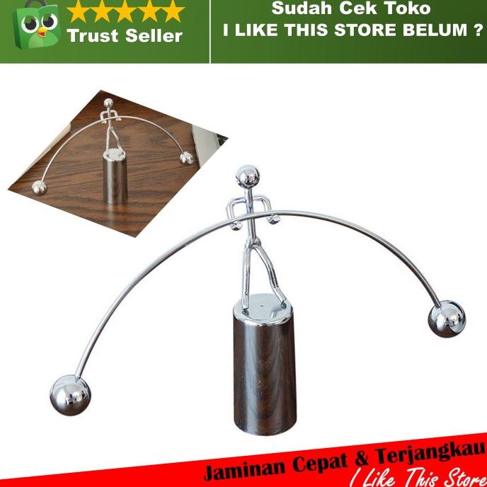 Jual PAJANGAN MEJA KERJA PENDULUM NEWTON MINIATUR STICKMAN Shopee Indonesia