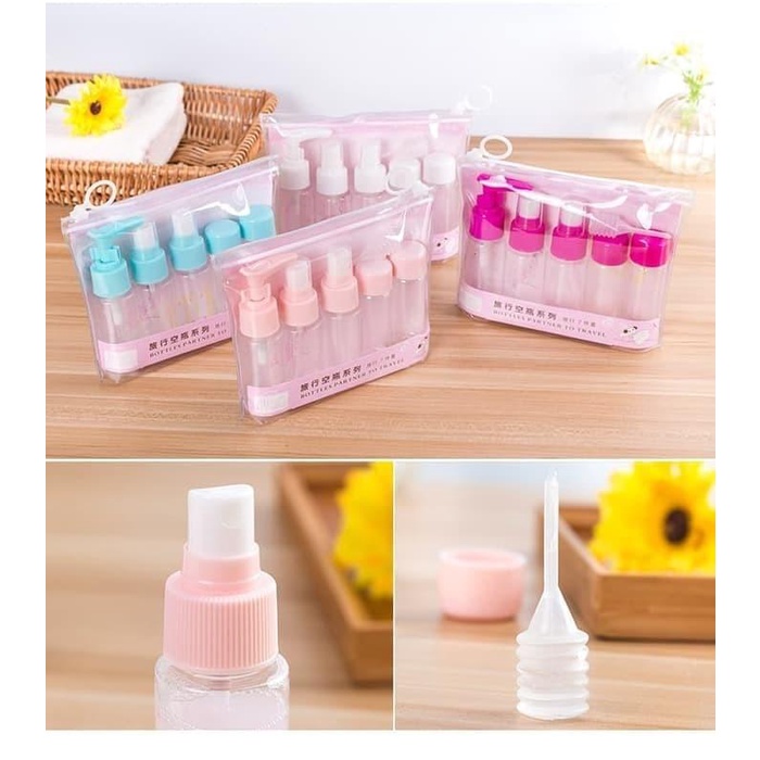 Kit | Botol Travel Toiletries Kit 5 In 1