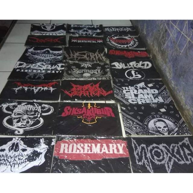 SLAYER BANDANA SYAL BAND