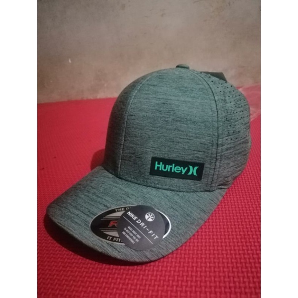 Topi Hurley DF Marwick Elite x nike dri fit silver pine