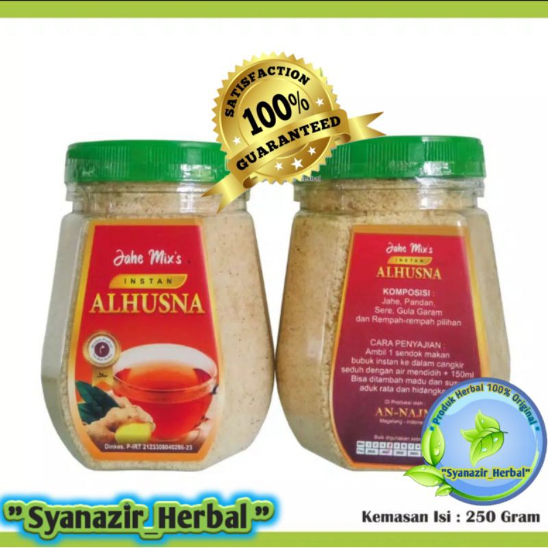 

JAHE MIX'S INSTAN AL HUSNA 250 GR