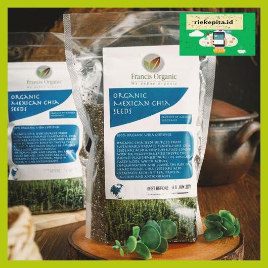 

5Yer67R- Organic Mexican Chia Seeds / Chia Seed Organic 250Gram T7Rty67-