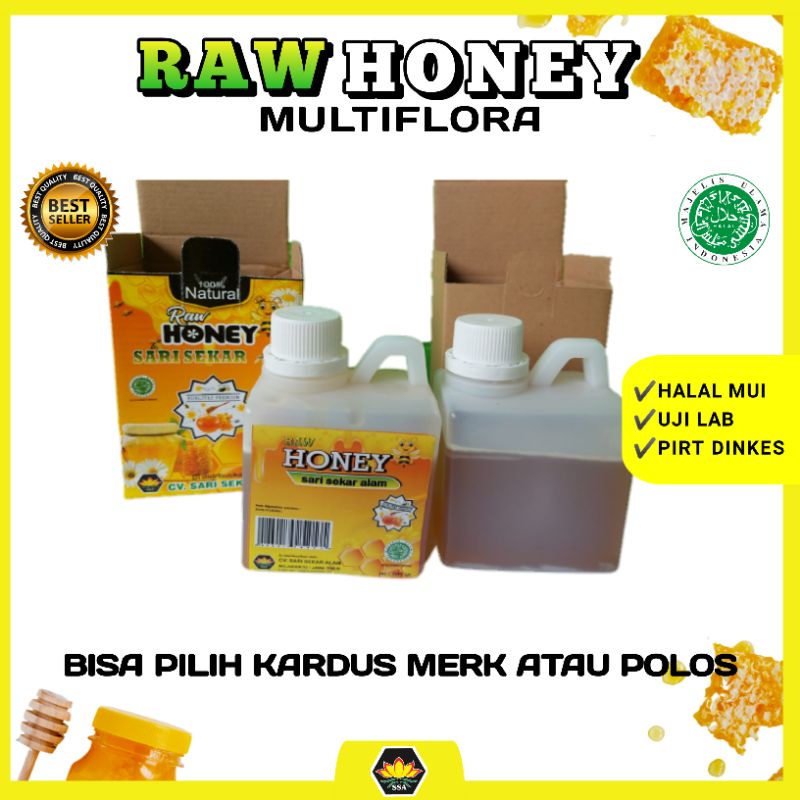 

Madu 500 Gram Varian Multiflora | RAW HONEY