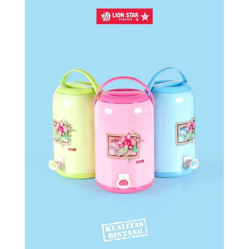 Jumbo Cooler 4Liter Lion Star Blue Sky Drink Jar D-18 Termos Air Panas