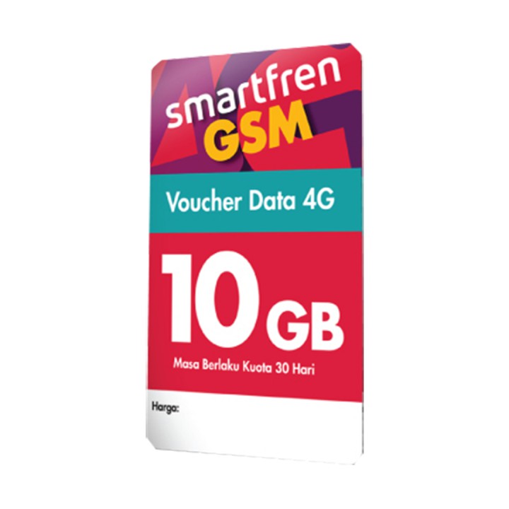 Voucher Smartfren Kuota 10GB Super 4G