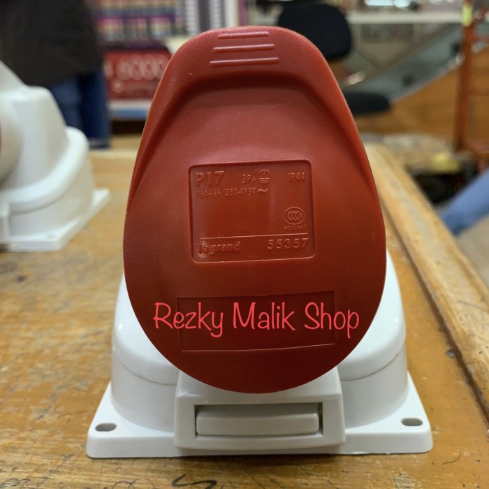 Surface Mounting Stop Kontak 3P 3 Phase 16A 16 A 4 Kaki 4 Pin Legrand