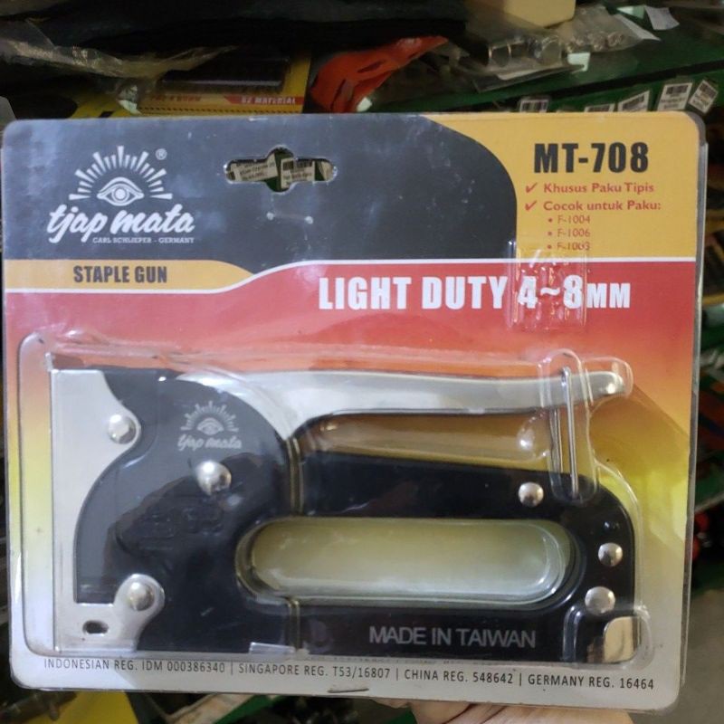 

Staples gun tjapmata Mt-708 / Staples gun light duty 4-8mm tjap mata