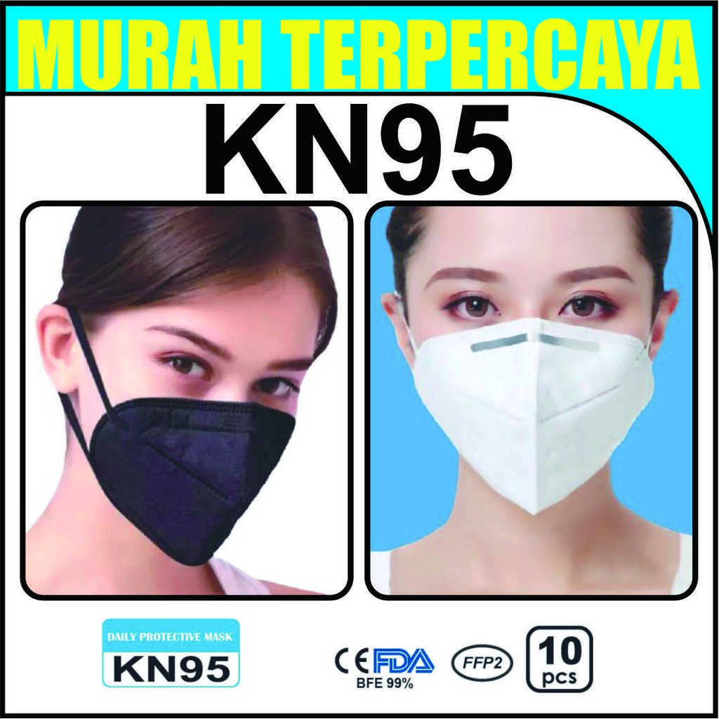 Masker Murah Masker KN95 Masker N95 Masker KN 95 Masker N 95 Masker Original isi 10