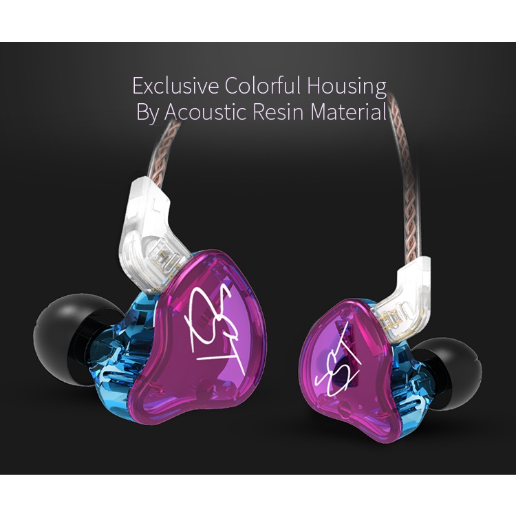 KZ ZST In Ear Earphone with MIC - Garansi Resmi