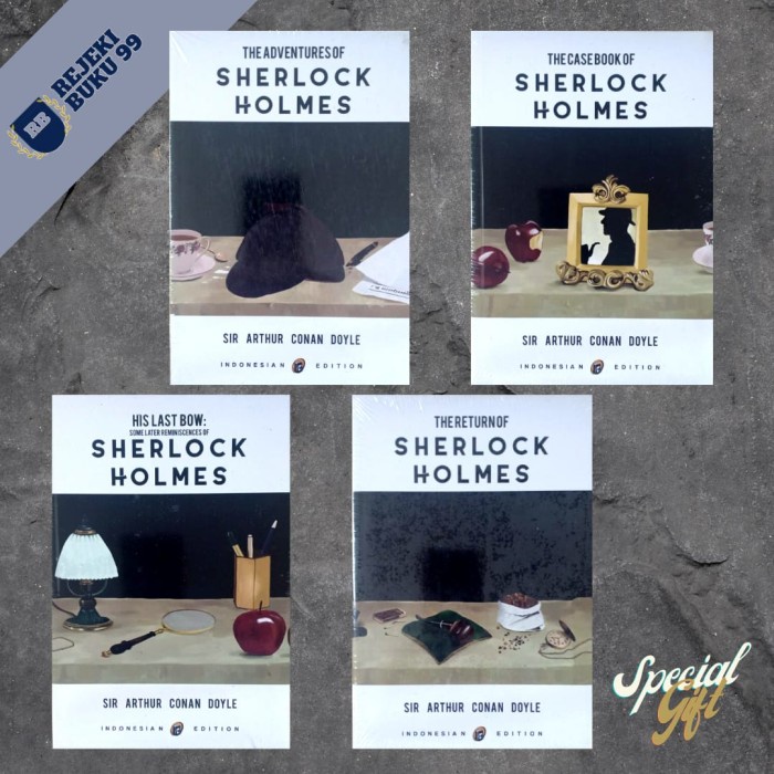 

HOT SALE!!! SHERLOCK HOLMES ( 4 SERI ) - SHIRA MEDIA TERBARU