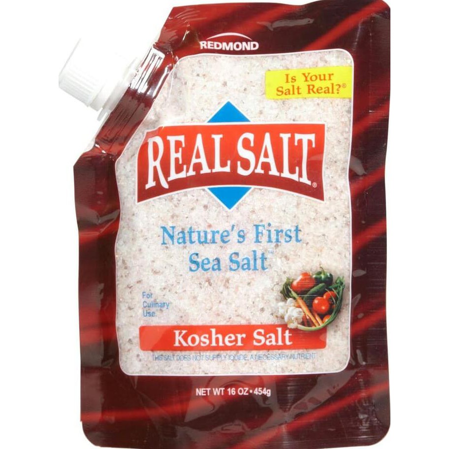 

Open Ds Redmond Real Salt Gourmet Kosher Sea Salt Garam Laut Kasar Murni Impor