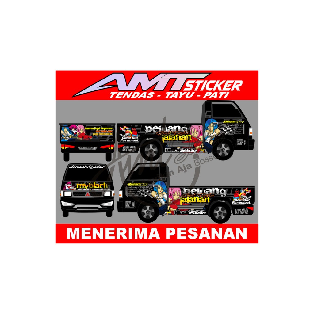 [TERLARIS] Sticker Decal Traga Full Body Stiker Mobil