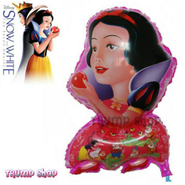 Balon foil White Snow