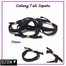 Gelang Tali Sepatu Pria dan Wanita Gelang Tali Prusik Paracord Motif Polos Gunung Outdoor