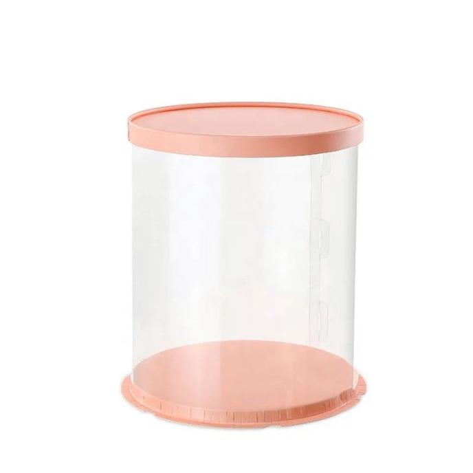 

[COD] KOTAK KUE MIKA TRANSPARAN BENTUK LINGKARAN CAKE BOX DIAMETER 30 CM [COD]