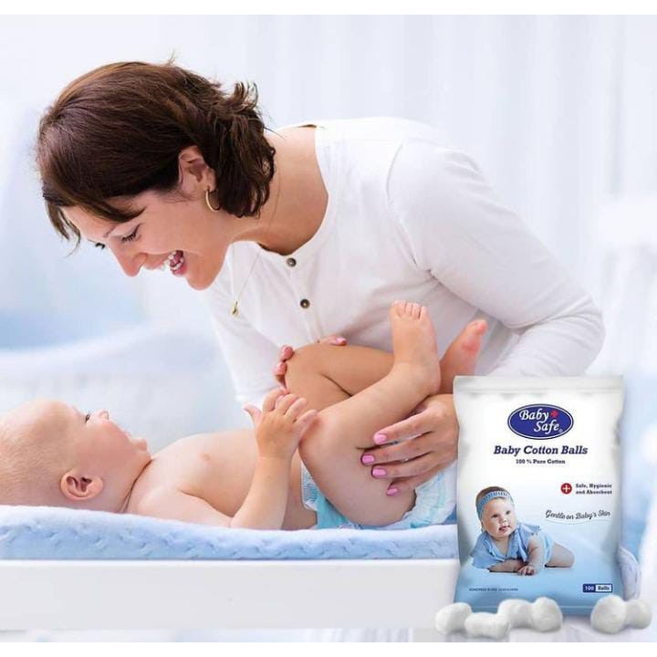 Baby Safe - Cotton Balls / Kapas Bulat