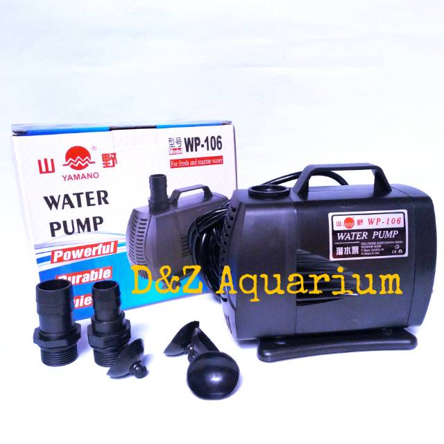 Pompa Yamano 106 WP 106 Mesin Kolam Ikan Koi Water Pump Yamano WP-106