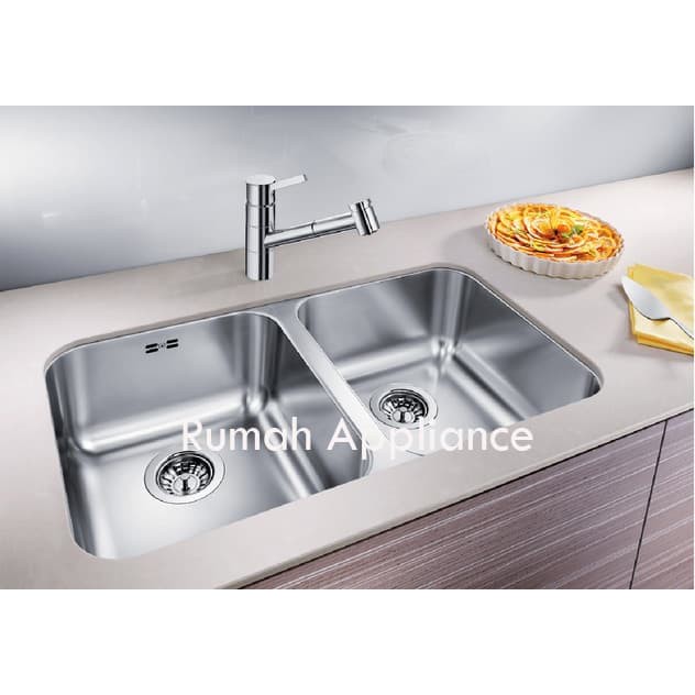 SINK BLANCO SUPRA 340/340-U STAINLESS