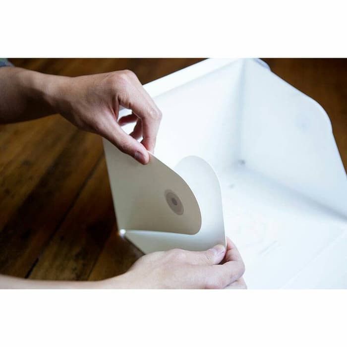 Photo studio mini led   photo box mini  untuk foto produk