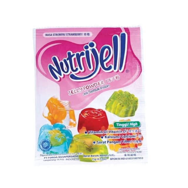 

Nutrijell strawberry