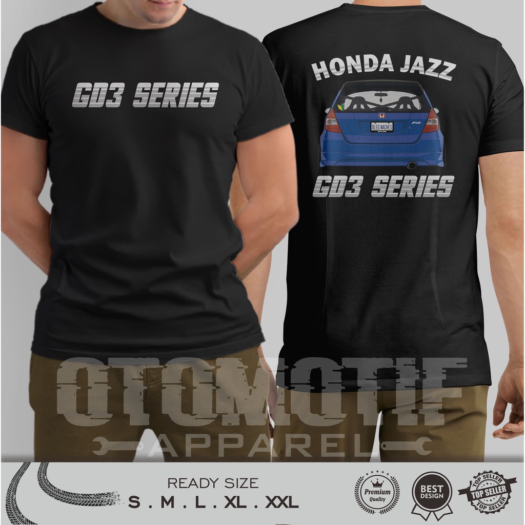 KAOS OTOMOTIF HONDA JAZZ GD3 SERIES REAR