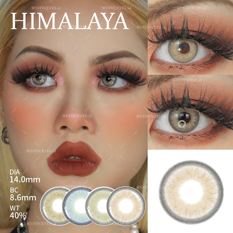 [✅COD] MYSTICEYES SOFTLENS  HIMALAYA 14.0MM NORMAL