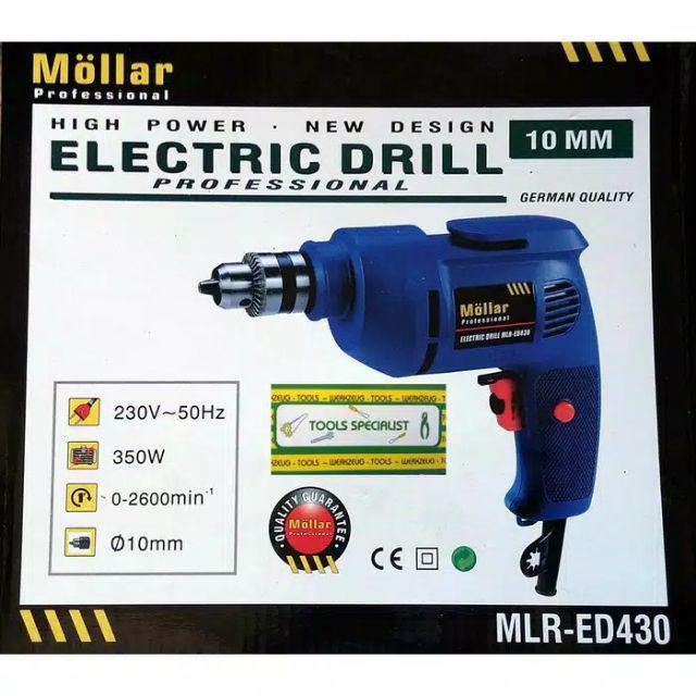Mollar Mesin Bor 10mm Mlr-ed430 / Ed 430 Murah