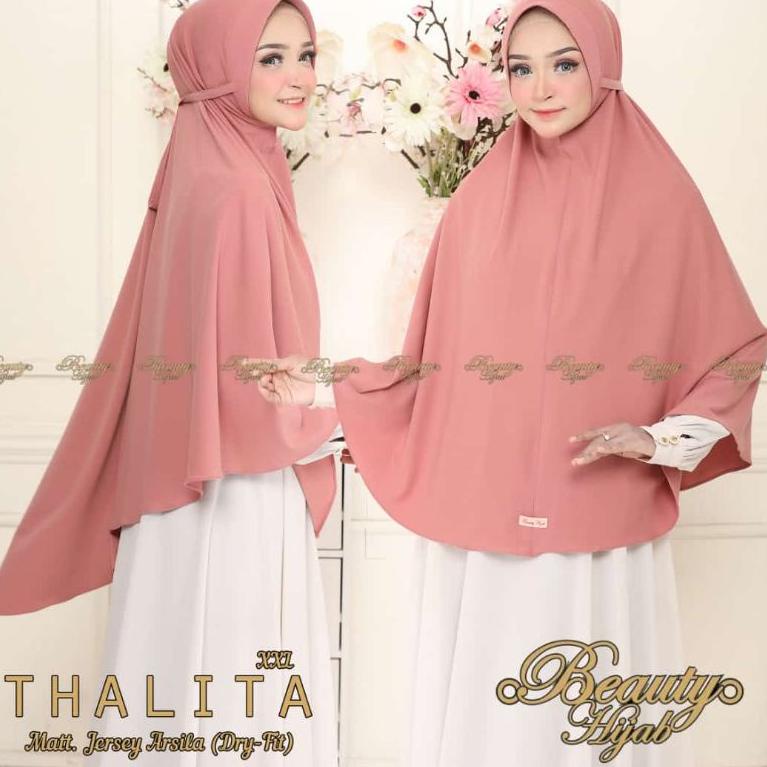 (Beauty Hijab) THALITA JUMBO hijab instan jersey arsilabergo instan pet jumbo syari [JPY.02Jl22в]