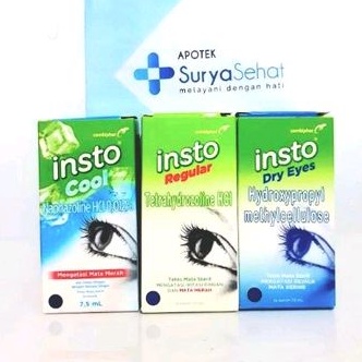Insto Hijau Regular 7.5ml / Insto Biru Dry Eyes 7.5ml / Insto Cool 7.5ml