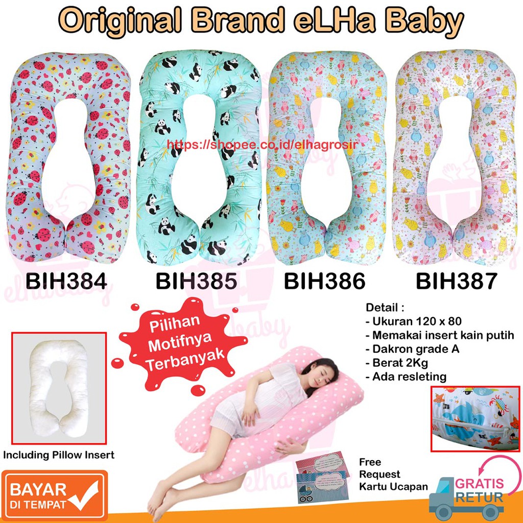 Bantal Hamil Bantal Ibu Hamil Perlengkapan Baby Kado Lahiran Perlengkapan Ibu Hamil Guling Ibu Hamil