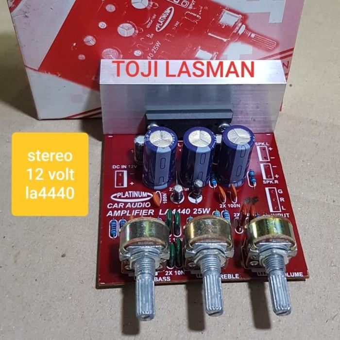 la4440 12v car aktif aktiv speaker pcb kit stereo 12 v volt la 4440