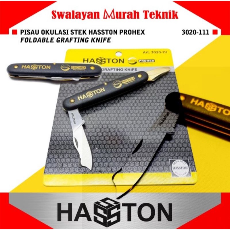 Jual Pisau Okulasi Stek Grafting Hasston Prohex Foldable Knife Shopee Indonesia