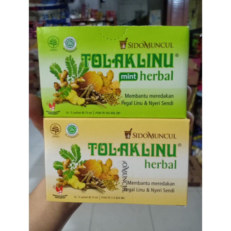 

TOLAK LINU box isi 5 sachet x 15ml