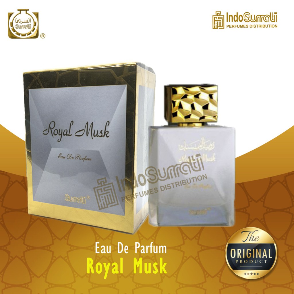 Parfum ROYAL MUSK 100ml Spray by Surrati Perfumes | Unisex, Eau de Parfum Parfum Surrati minyak wangi Kasturi