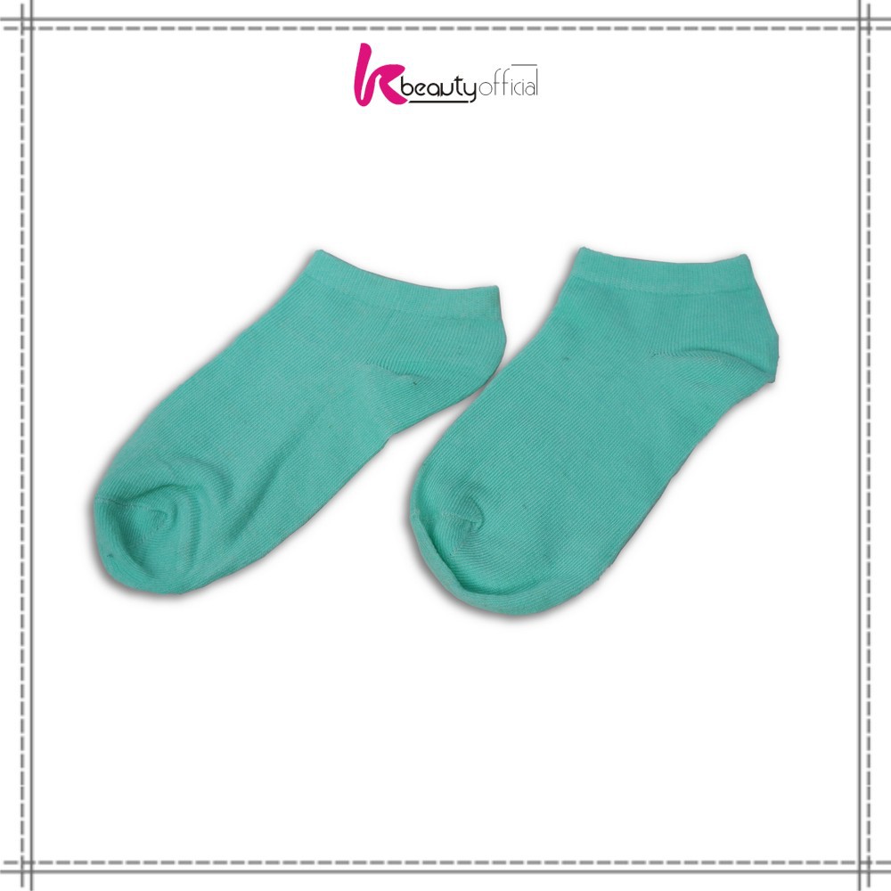 KB-P59 Kaos Kaki Semata Kaki Polos / Kaus Kaki Wanita / Kaos Kaki Ankle Dewasa / Short Socks Import-TOSCA