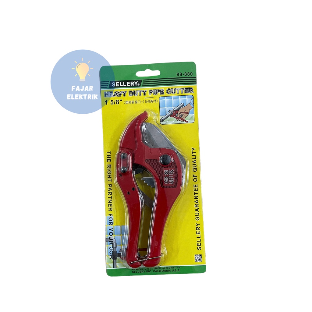 PEMOTONG PIPA PVC HEAVY DUTY PIPE CUTTER SELLERY