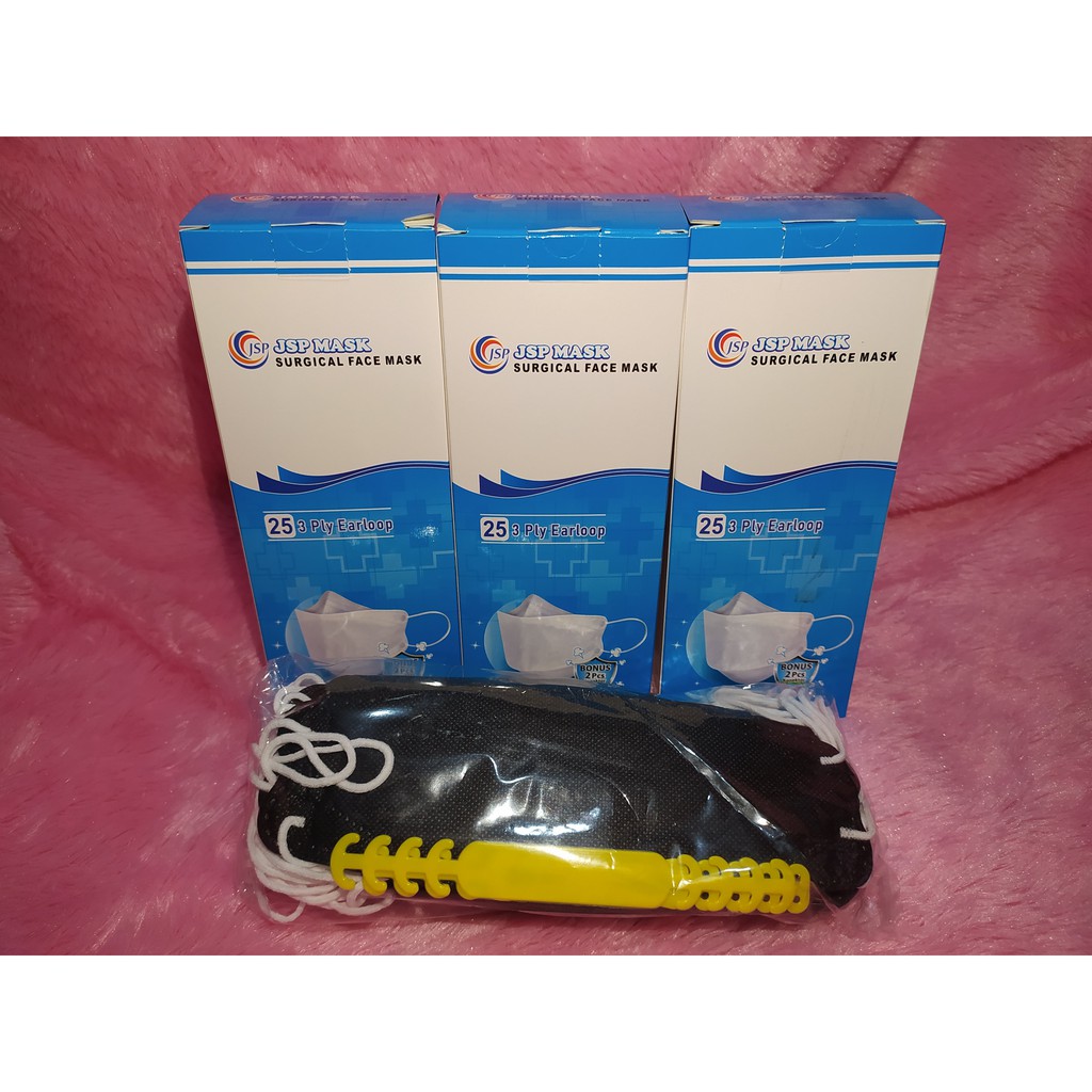 Masker KF94 Medis 3ply JSP Surgical Mask KN95 KF 94 Isi 25 Pcs