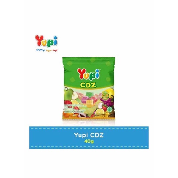 

Yupi Candy Gummy Cdz Aneka Rasa 40g