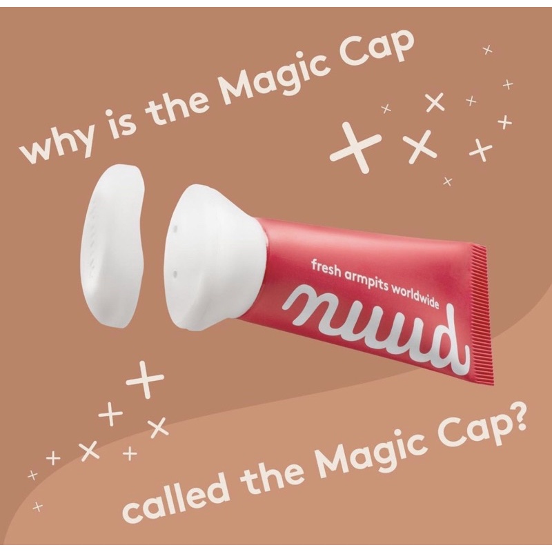 NUUD Magic Cap Tutup Botol Squeezy Nuud Antiodorant