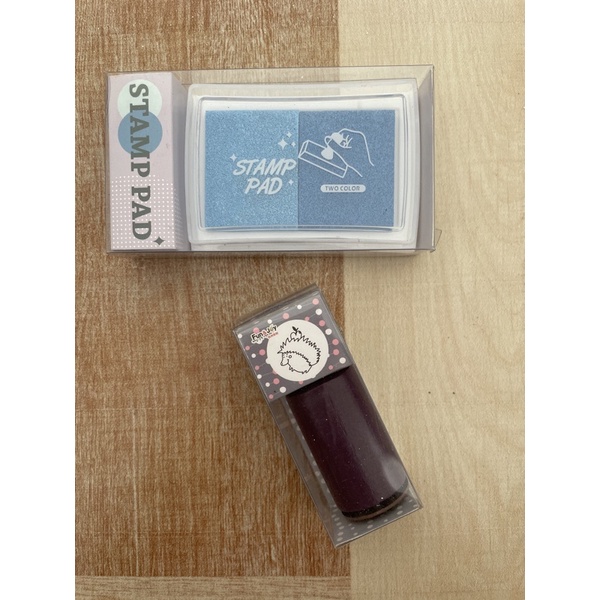 

stamp cap biru landak