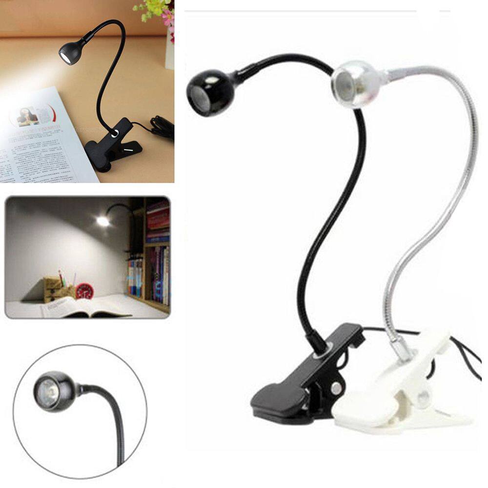 Lampu Baca LED Model Klip on Dengan Kabel USB