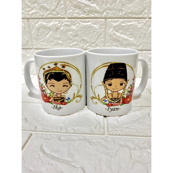 mug gelas minum desain costum