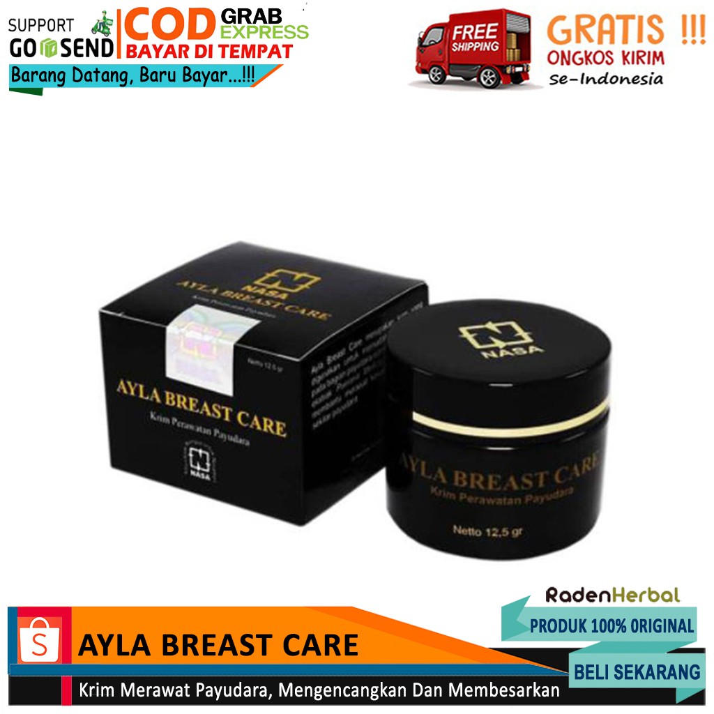 Pembesar Payudara AYLA BREAST CARE /Pengencang Payudara Produk NASA